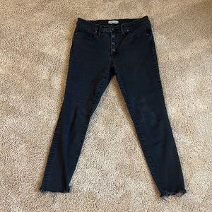 Madewell 9” High Rose Skinny Jeans